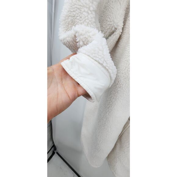 Athleta Cozy Day Hybrid Coat Long Sherpa Jacket Women's Plus Size 1X - Picture 8 of 12